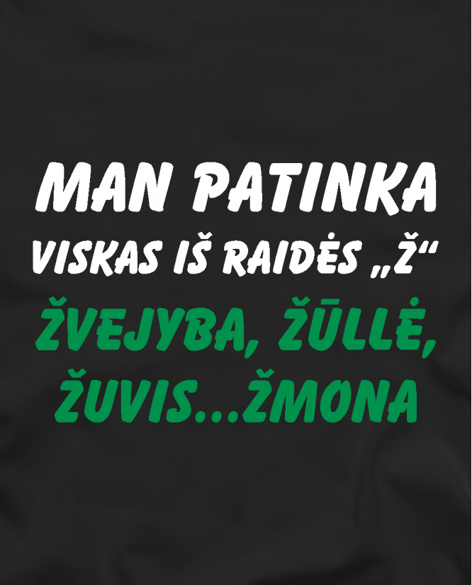Patinka viskas iš Ž